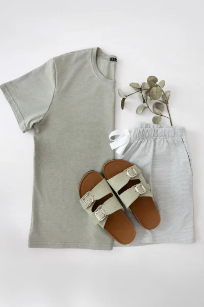 Dámské pantofle Isola - Mátová