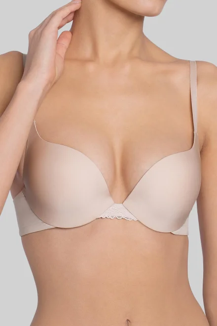 Push-up podprsenka Wow Lace Whu - Béžová