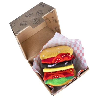 Hamburger box-RED