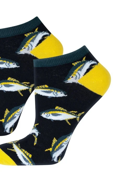 Unisex ponožky Tuna - Tmavě modrá