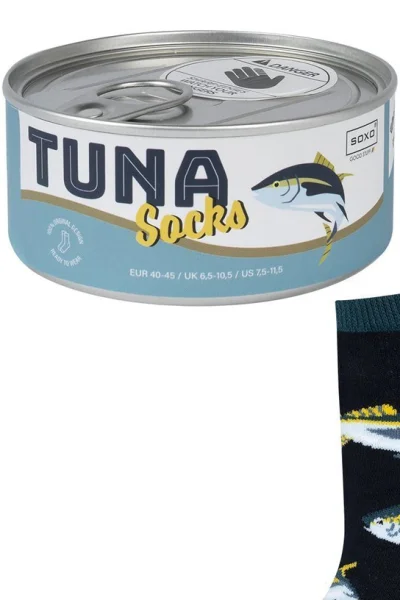 Unisex ponožky Tuna - Tmavě modrá