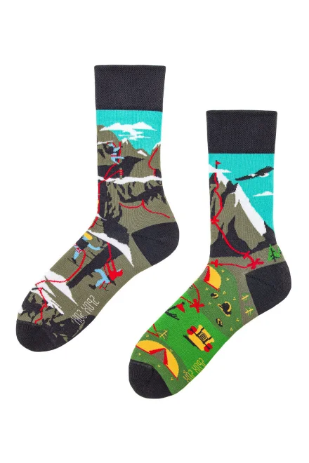 Unisex ponožky Climbing - Barevná