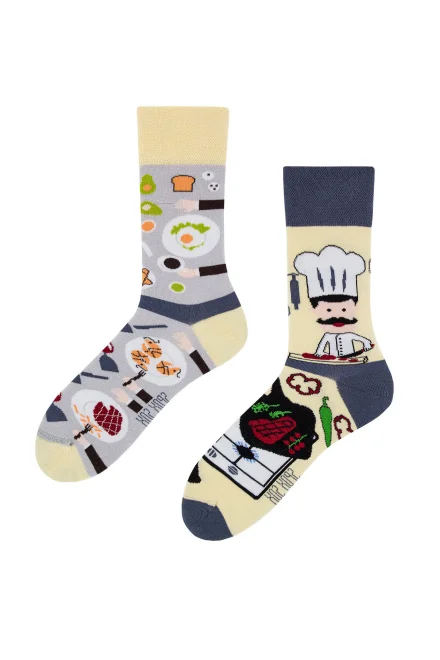 Unisex ponožky Kitchen revolutions - Barevná