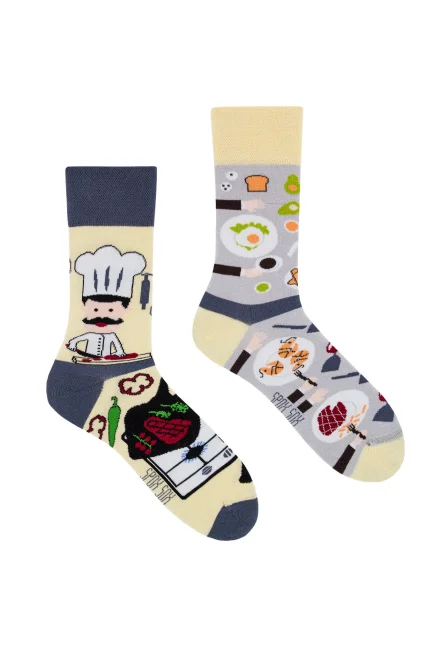 Unisex ponožky Kitchen revolutions - Barevná