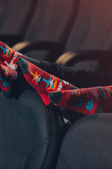 Unisex ponožky s motivem kina