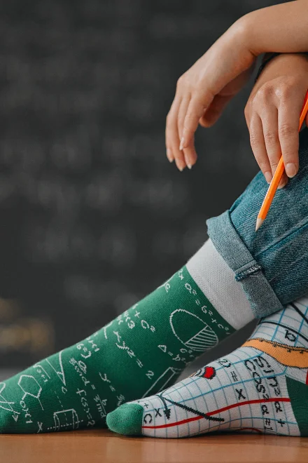 Unisex ponožky Back 2 School