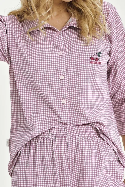 Dámské pyžamo Jolie - bavlna - Růžová