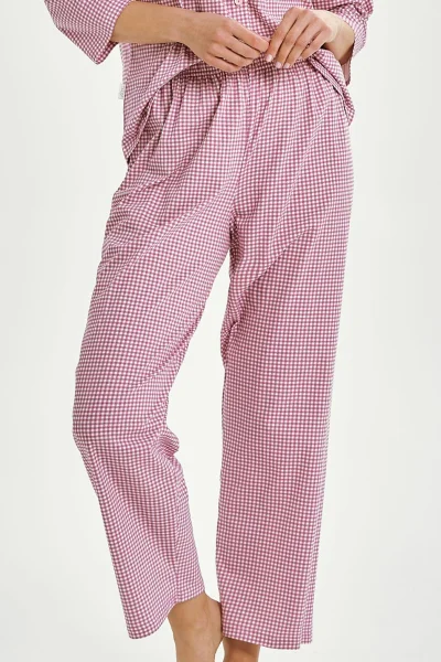 Dámské pyžamo Jolie - bavlna - Růžová