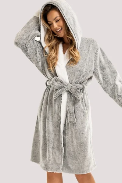 Dámský župan Sharon - Šedá