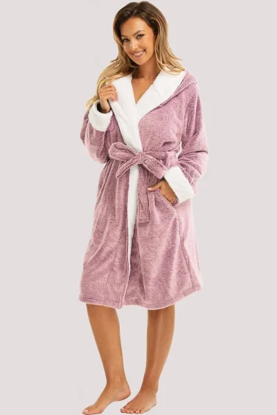 Dámský župan Sharon - Růžová