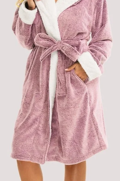Dámský župan Sharon - Růžová