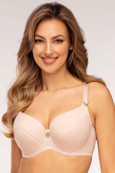 Vyztužená podprsenka Celina - Béžová