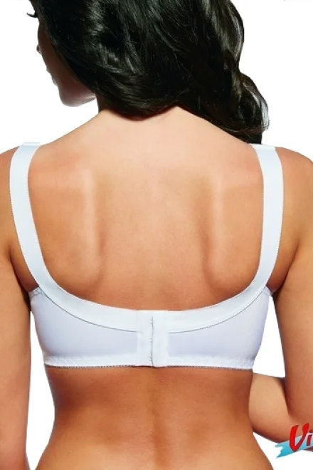 Nevyztužená podprsenka 583 Nina - Bílá