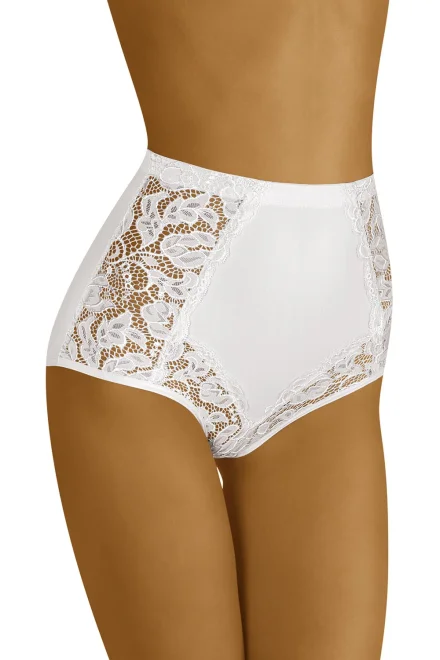 Modelující kalhotky Eleganta - Bílá