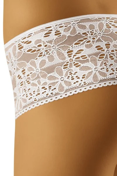 Francouzské kalhotky Kimi - Bílá