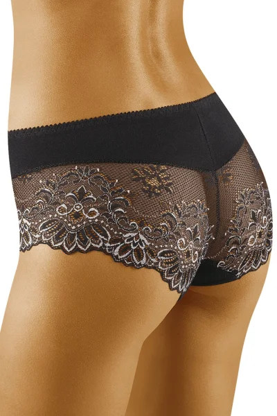 Francouzské kalhotky Eco-Zu - Černá