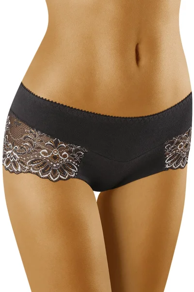 Francouzské kalhotky Eco-Zu - Černá