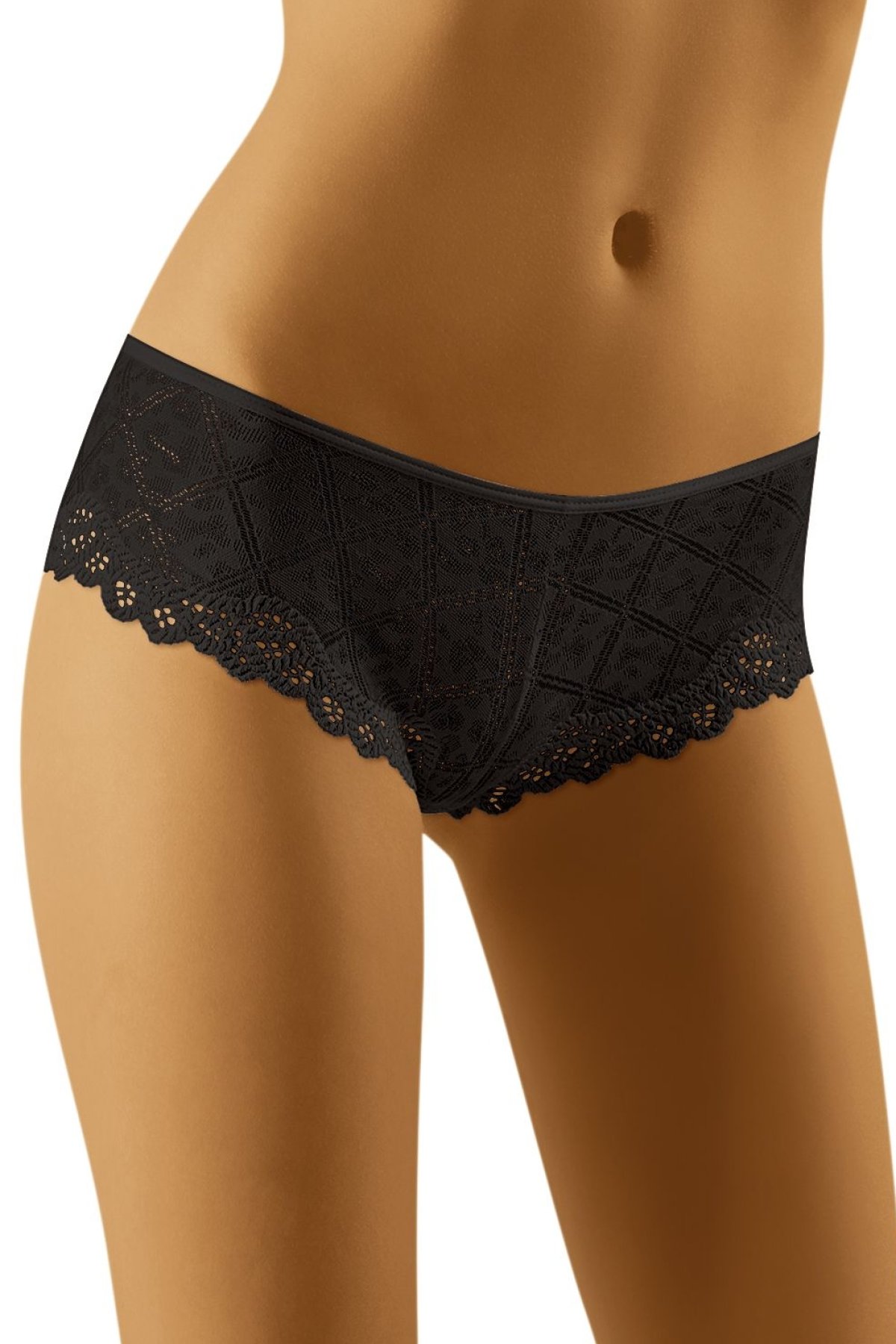 Francouzské kalhotky Wolbar Ziva Černá L