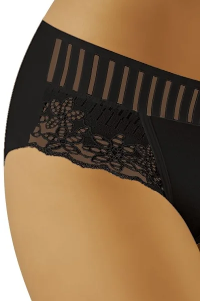 Francouzské kalhotky Eco-Lu - Černá