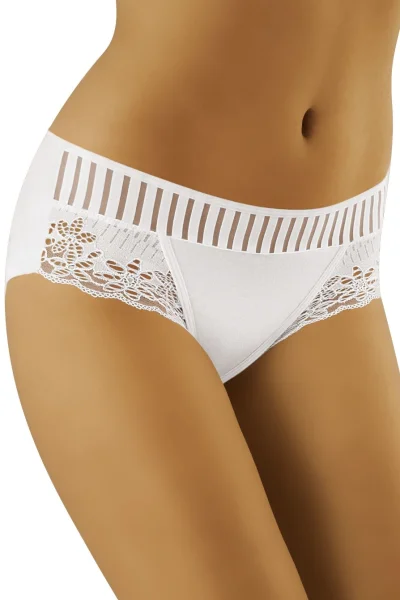 Francouzské kalhotky Eco-Lu - Bílá