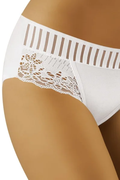 Francouzské kalhotky Eco-Lu - Bílá