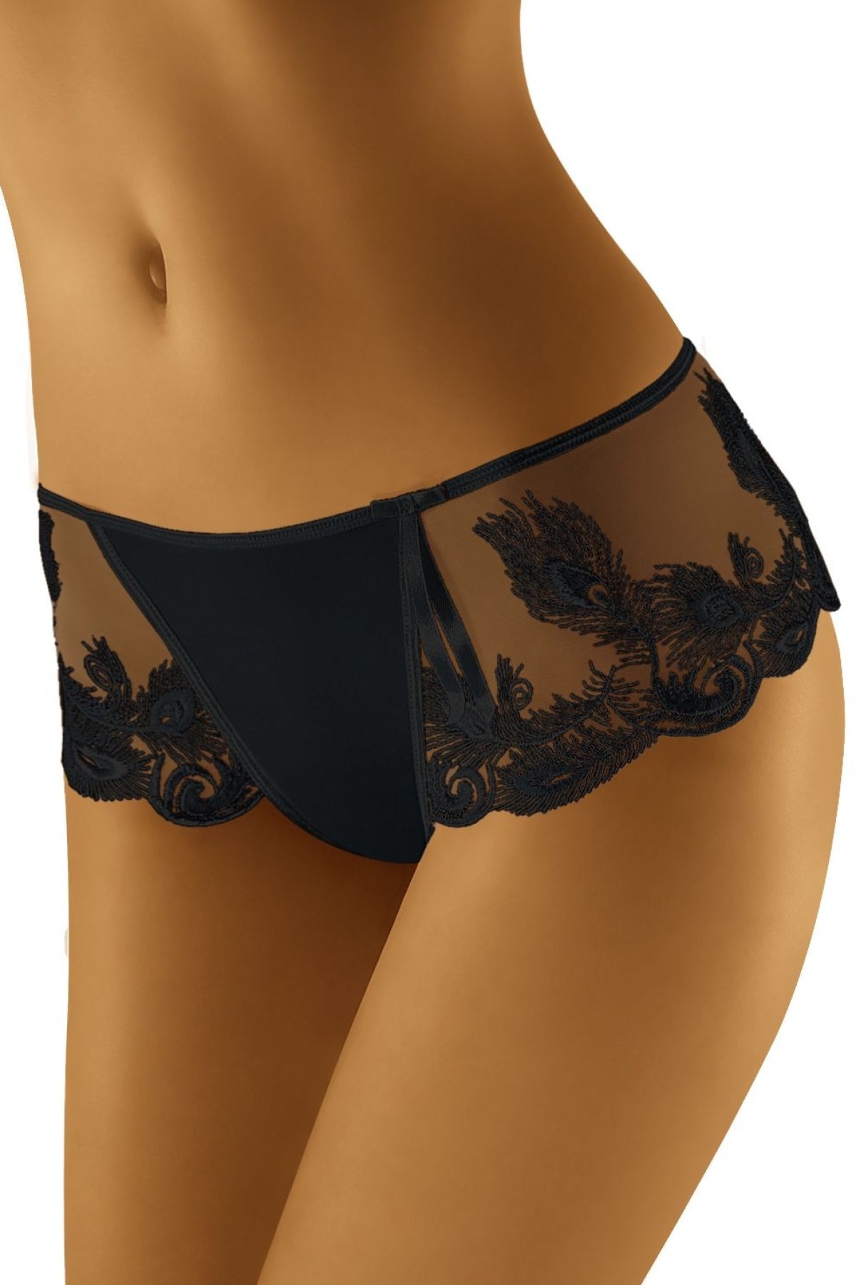 Francouzské kalhotky Wolbar Oshi Černá XL