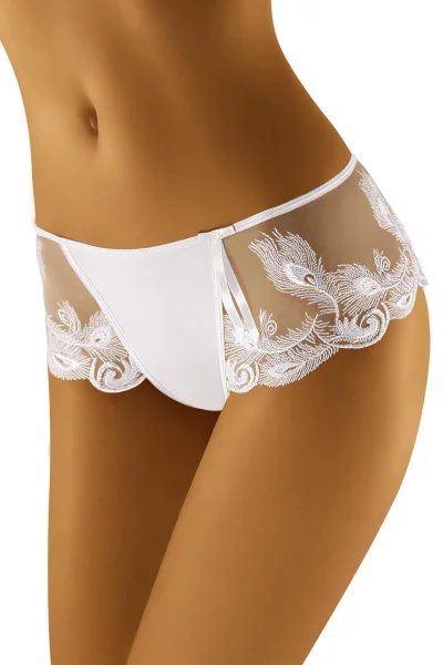 Francouzské kalhotky Oshi - Bílá