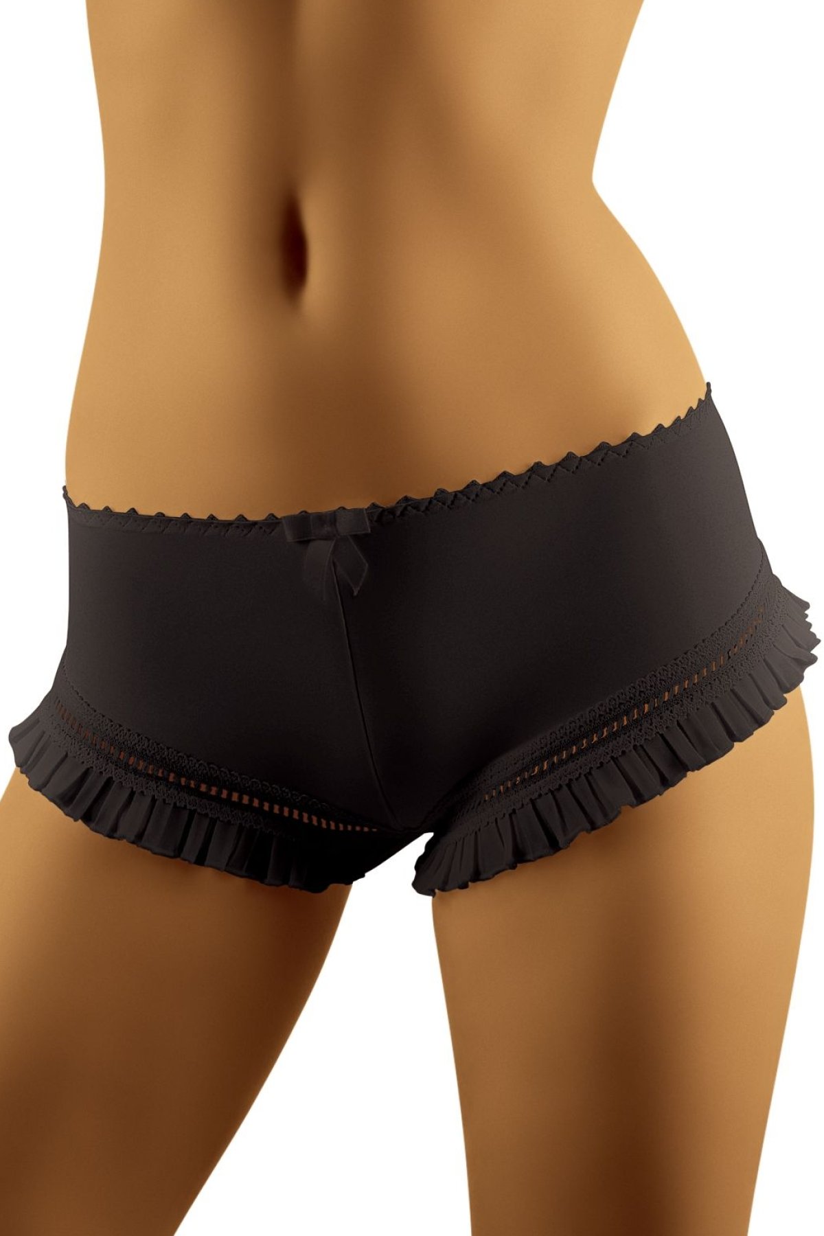 Francouzské kalhotky Wolbar Neva Černá L