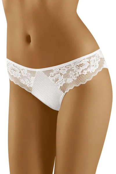 Kalhotky Elsa - krajkové - Bílá