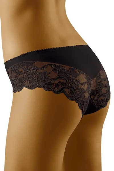 Kalhotky Emma - krajkové - Černá