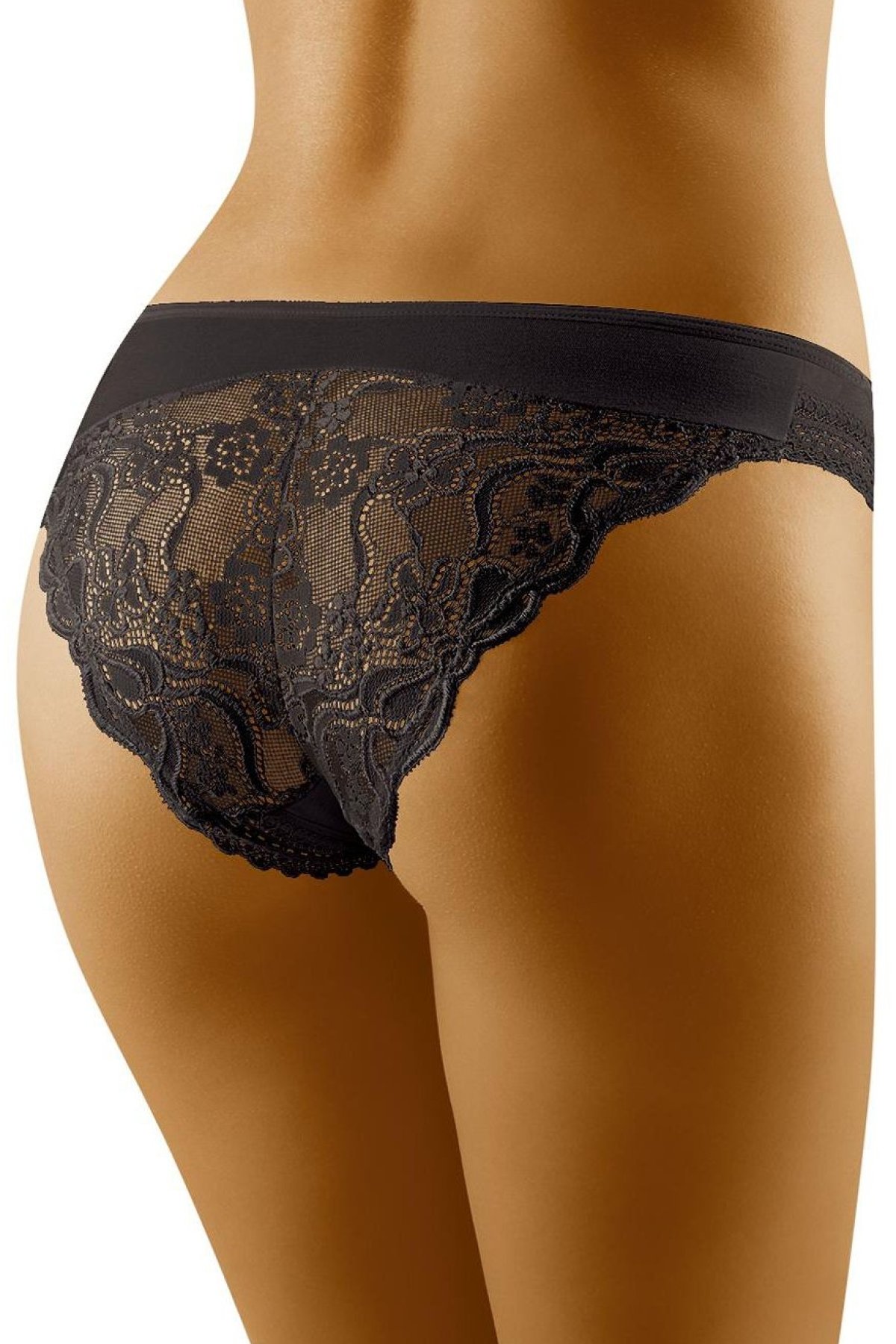 Kalhotky Wolbar Eco-Bu - bokové Černá L