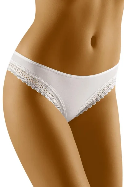 Kalhotky Eco-Bu - bokové - Bílá