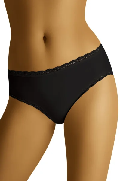 Kalhotky Eco-Ra - ekologická bavlna - Černá