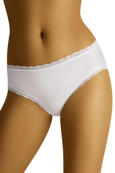 Kalhotky Eco-Ra - ekologická bavlna - Bílá