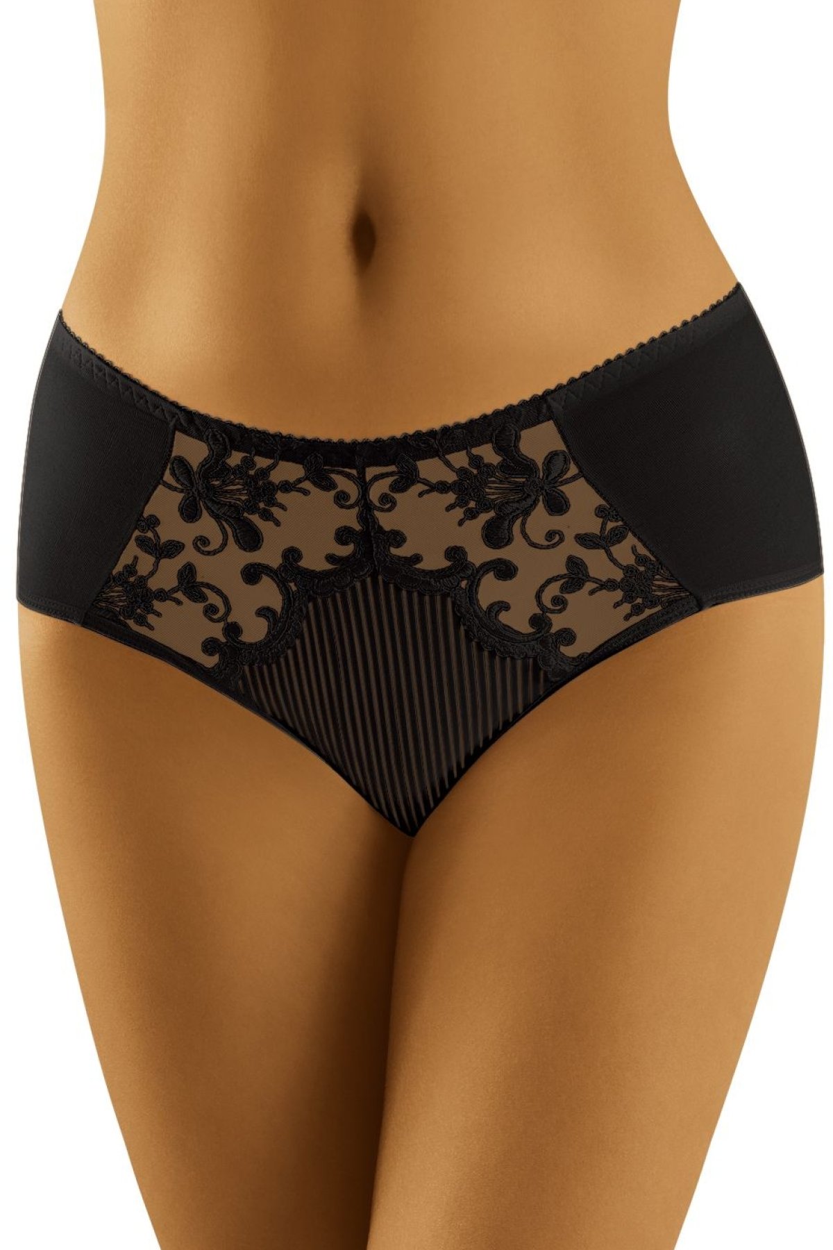 Kalhotky Wolbar Eco-Co - ekologická bavlna Černá 2XL