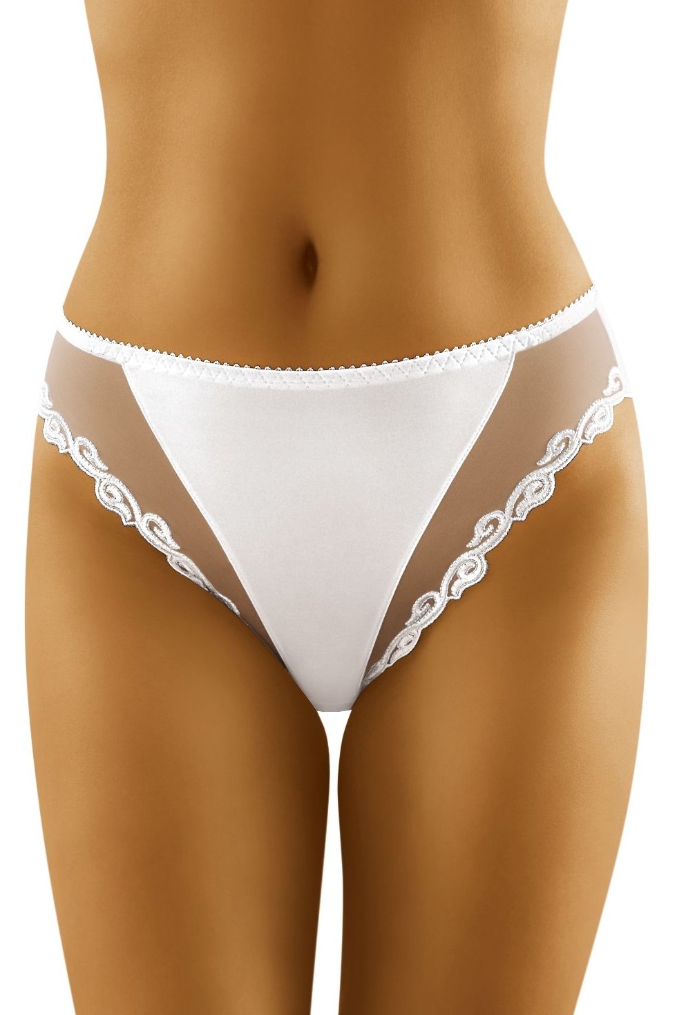 Kalhotky Wolbar Poly II - sexy Bílá