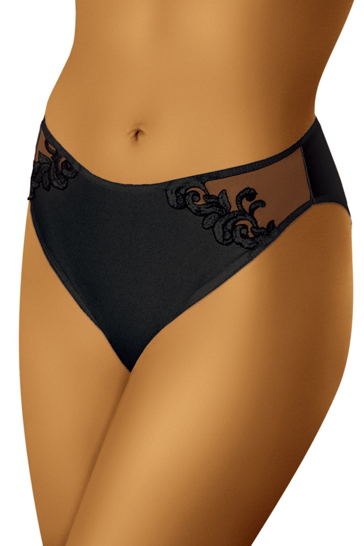 Kalhotky Wolbar Iris Černá XL