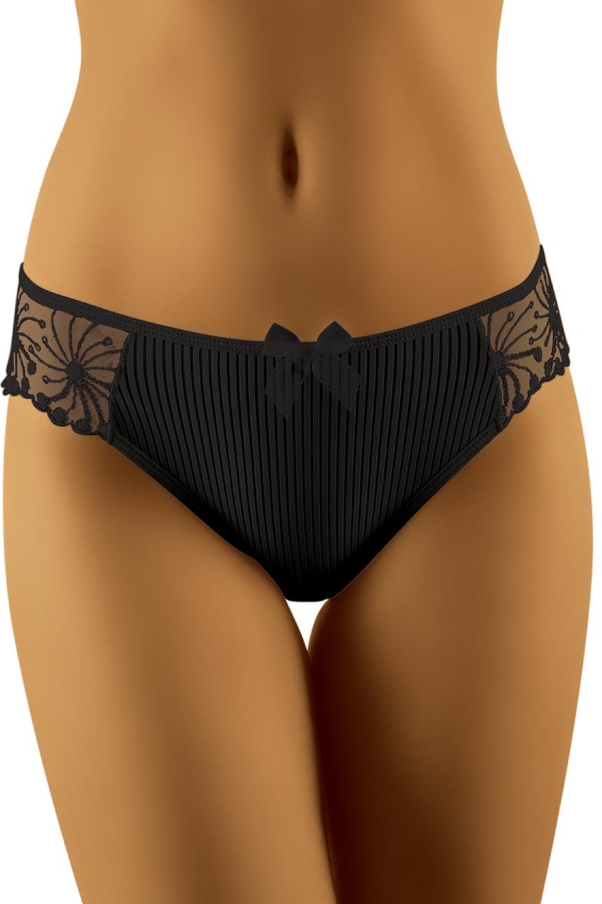 Kalhotky Wolbar Cora - nižší Černá L