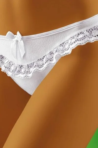 Kalhotky Gigi - nižší - Bílá