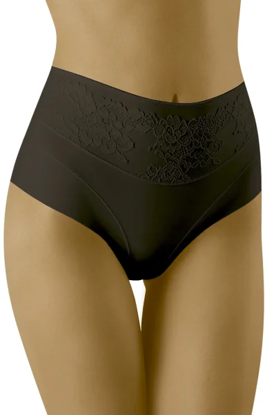 Stahovací kalhotky Fortunata - Černá