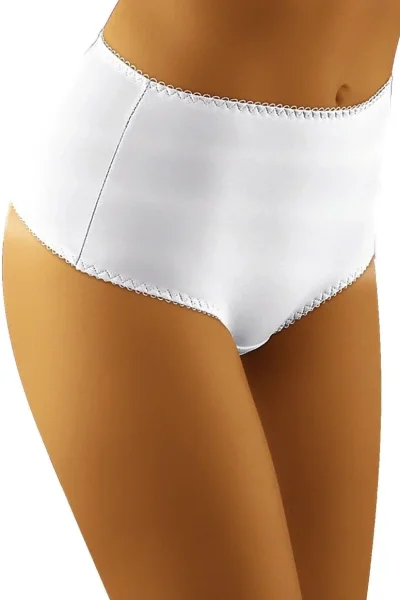 Stahovací tanga Optima - Bílá